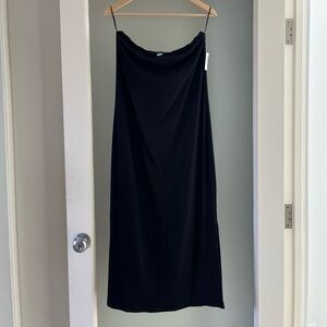 Old Navy Black Strapless Dress